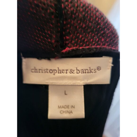 Black Floral Open Cardigan Pleated Embroidered L Whimsygoth Cottage Fairy Boho - Picture 7 of 7